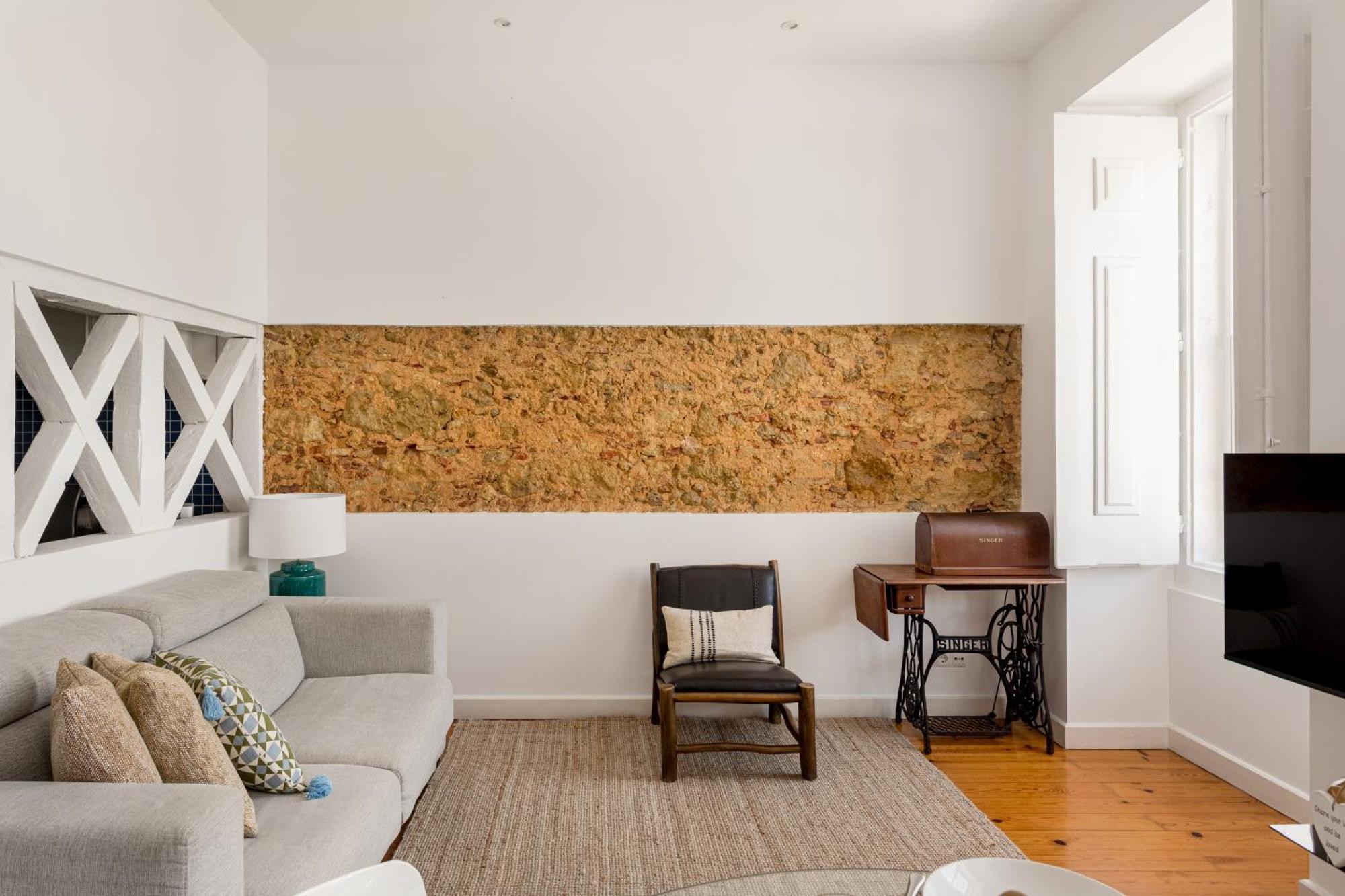 Apartamento 1br Downtown At Sao Mamede Lisboa